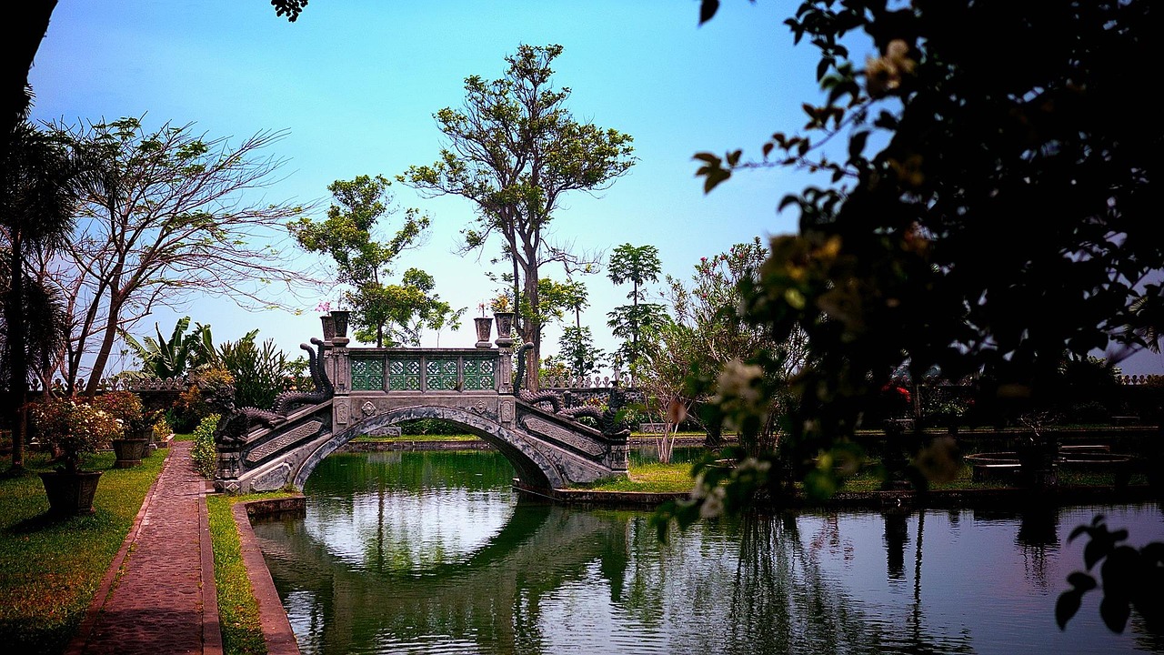 bali, tirtaganga, travel, water palace, vacations, indonesia, nature, rich, lake, temple