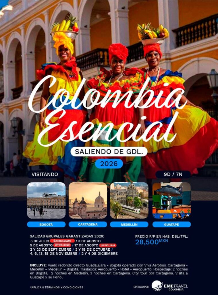 Colombi Esencial Saliendo de Guadalajara 2026